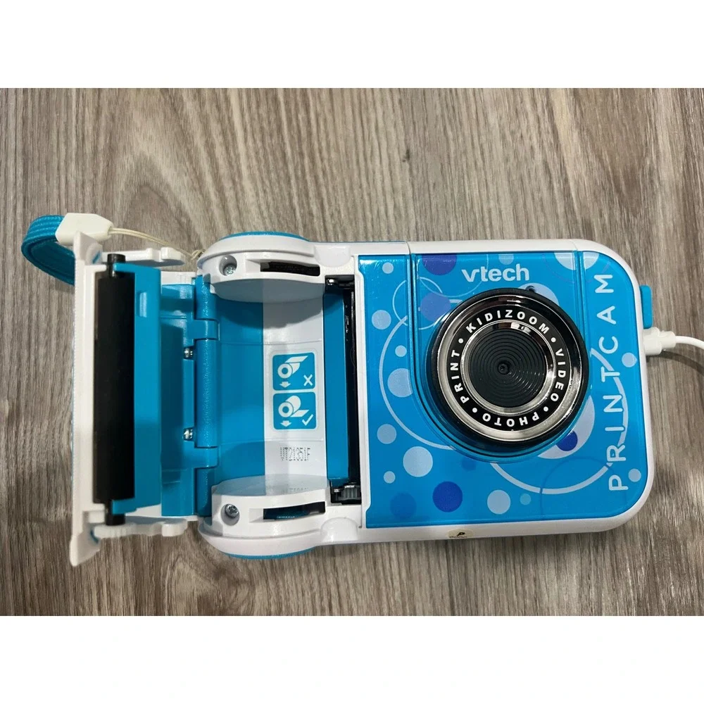 VTech KidiZoom PrintCam‎ Blue Digital Camera and Video Recorder with Printer